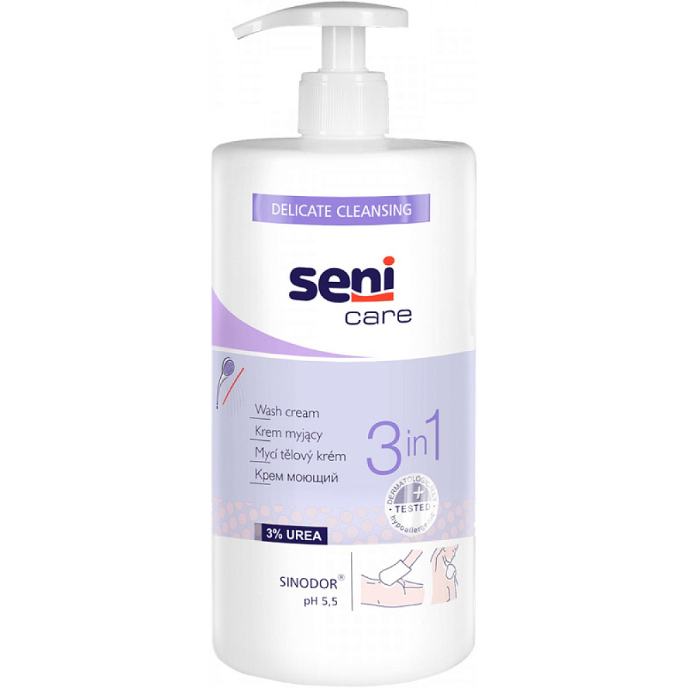 Крем моющий для тела 3 в 1 Seni